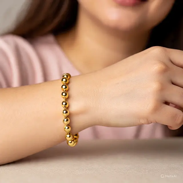 Tren Model Gelang Emas Terbaru 5 Gram untuk Tangan Gemuk