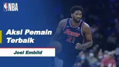 Berita Video, Aksi-aksi Joel Embiid Saat Philadelphia 76ers Kalahkan Houston Rockets di NBA Hari Ini