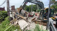 92 Bangunan Liar di Citayam Rata dengan Tanah, Satpol PP Depok: Dilanjutkan sampai Beji