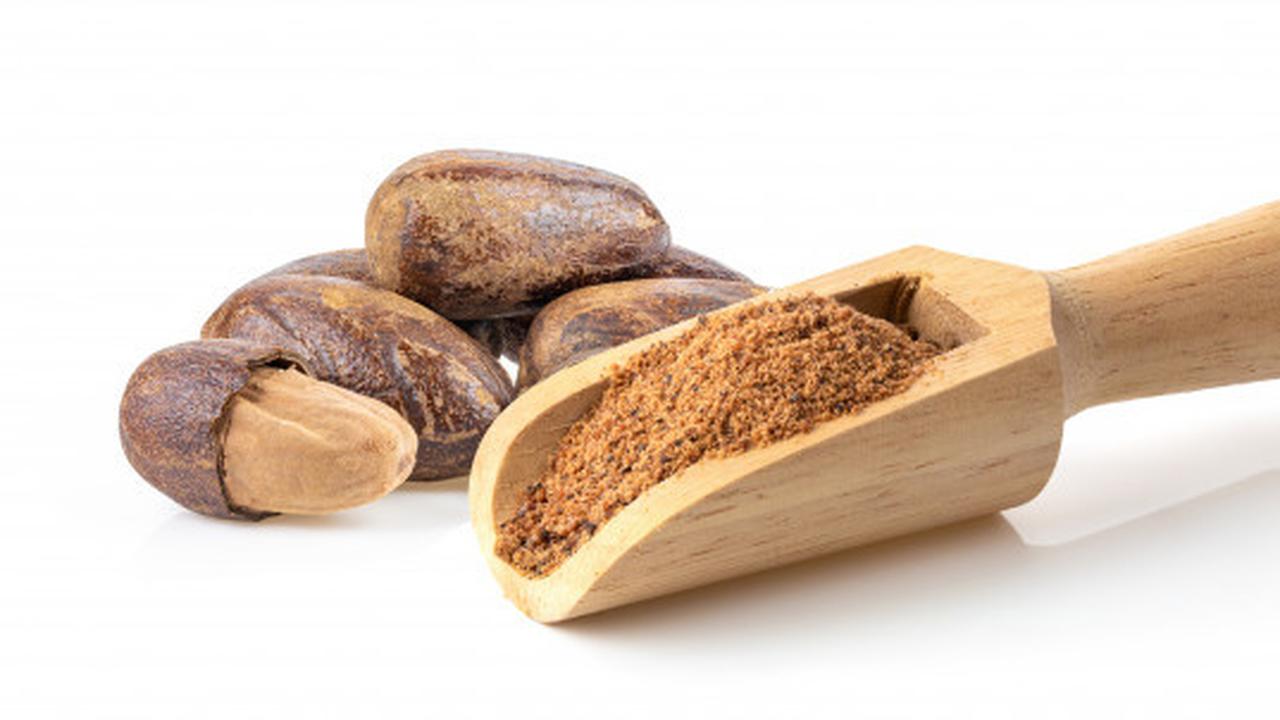 Gambar Ilustrasi Bubuk Pala