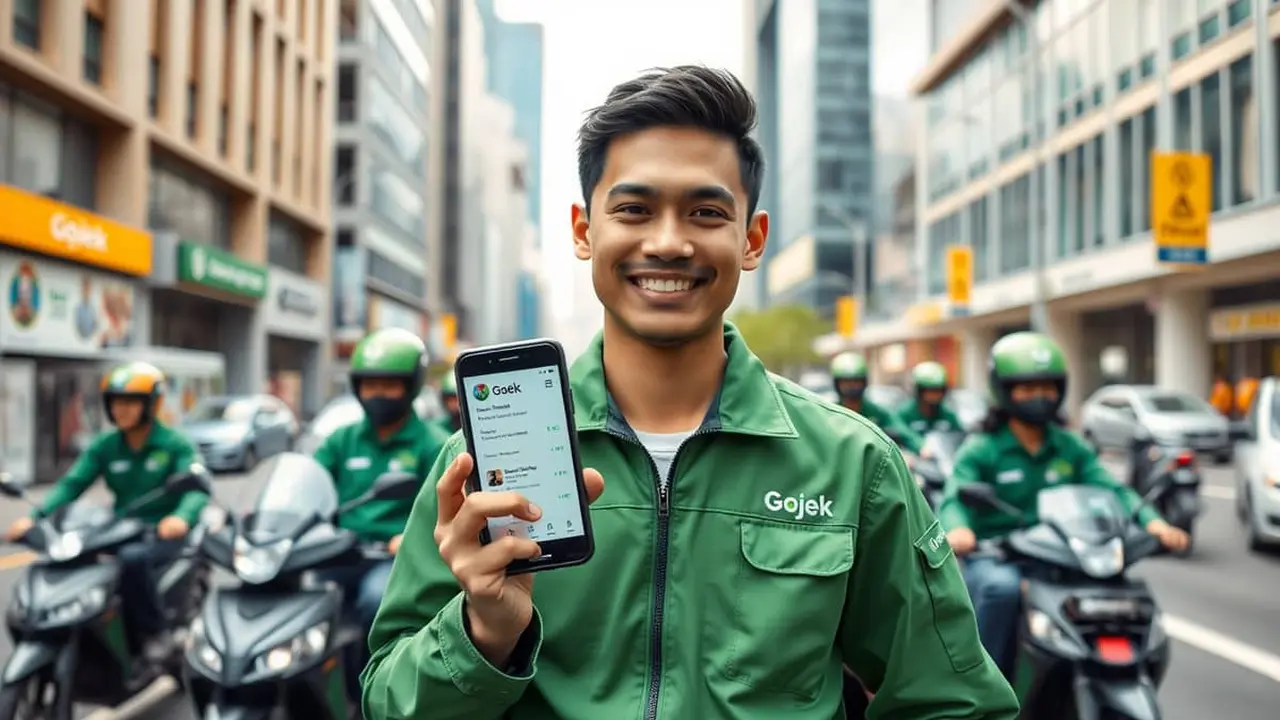 trik order gojek masuk terus