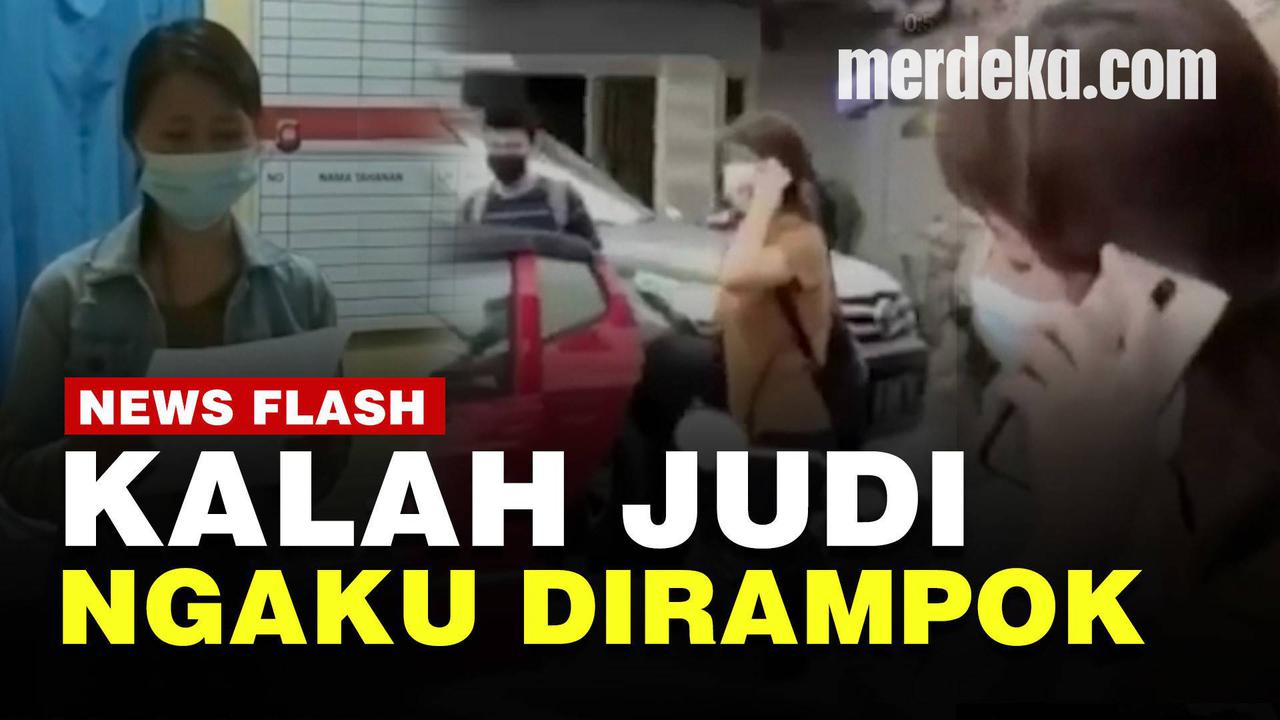 VIDEO: Sandiwara Wanita di Kalbar, Ngaku Dirampok Rp300 Juta Ternyata Kalah Togel