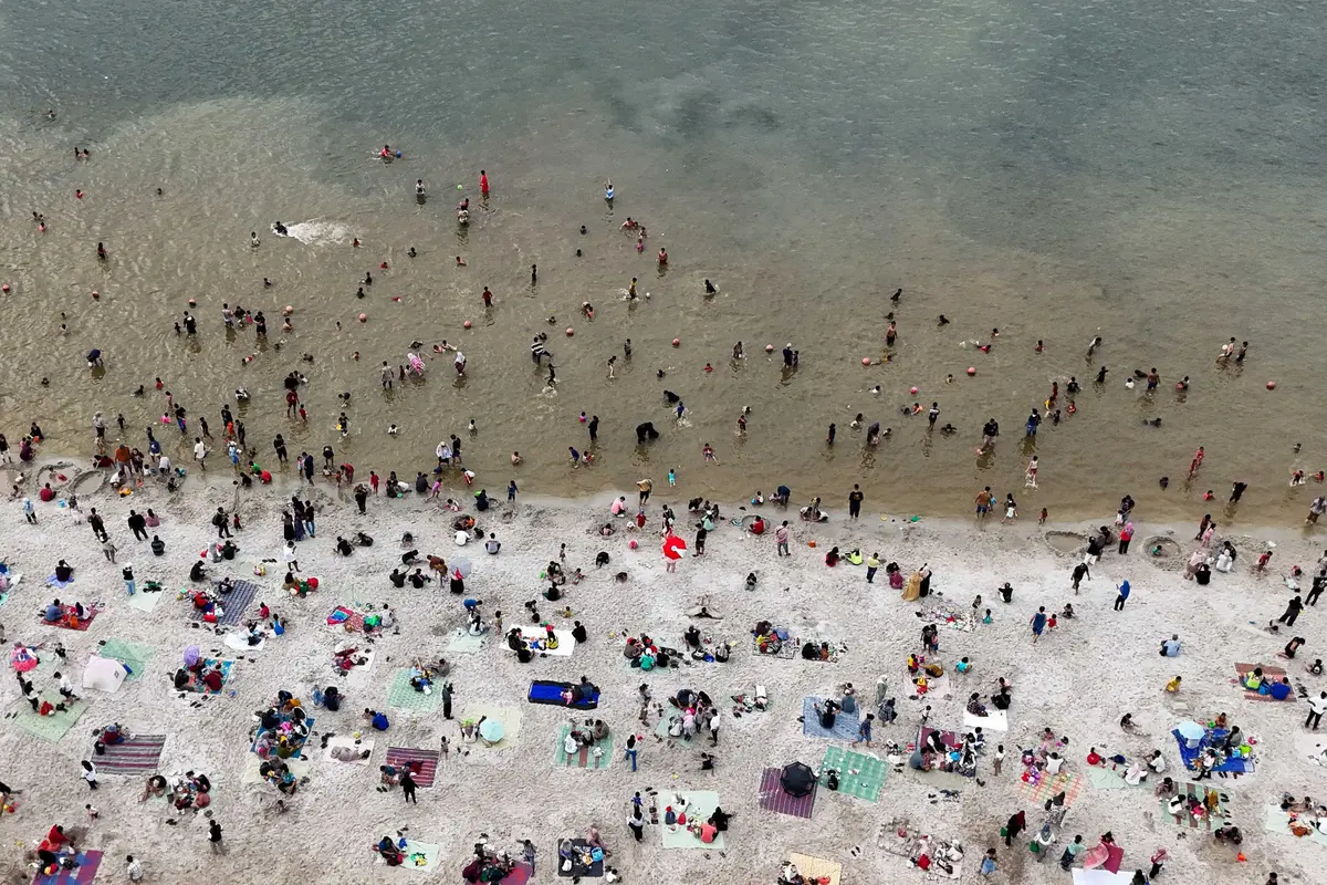 Hari Kedua Lebaran 2025, Pantai Ancol Taman Impian Dikunjungi 55 Ribu Orang