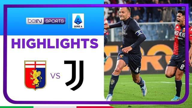 Berita video highlights Liga Italia, Genoa Vs Juventus, Sabtu (7/5/22)
