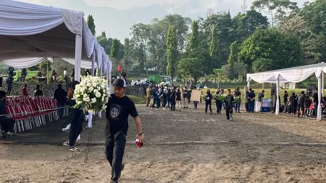 6 Potret Lokasi Pemakaman Eril Putra Sulung Ridwan Kamil, Ramai Pelayat Berdatangan