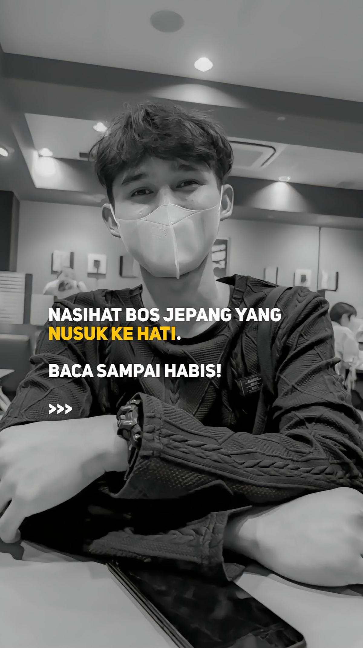 Pekerja Indonesia Dapat Nasihat dari Bosnya di Jepang