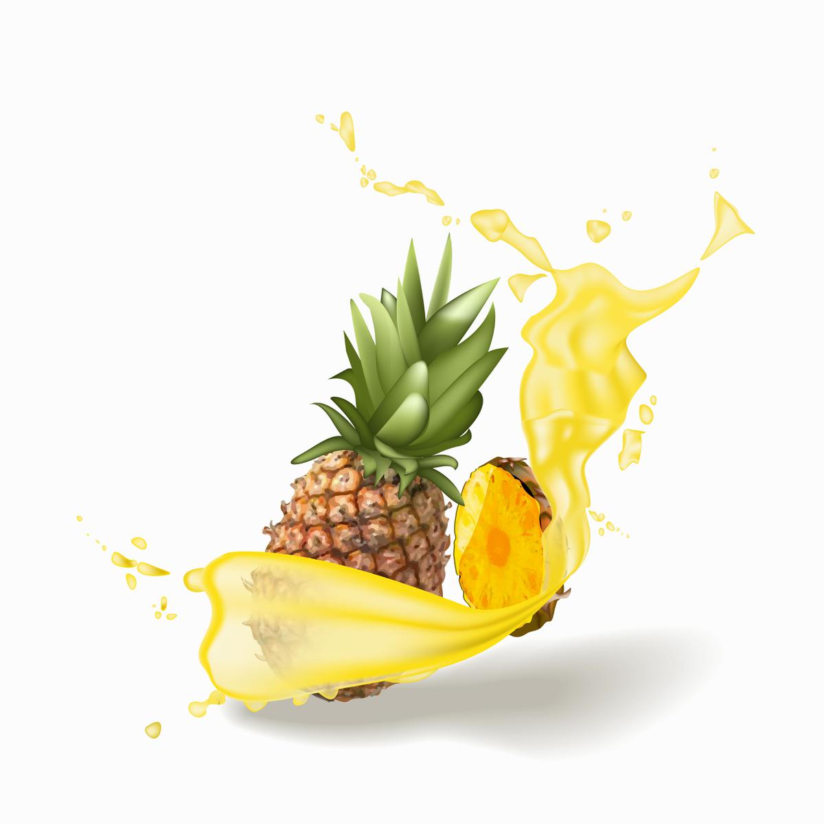 Ilustrasi nanas