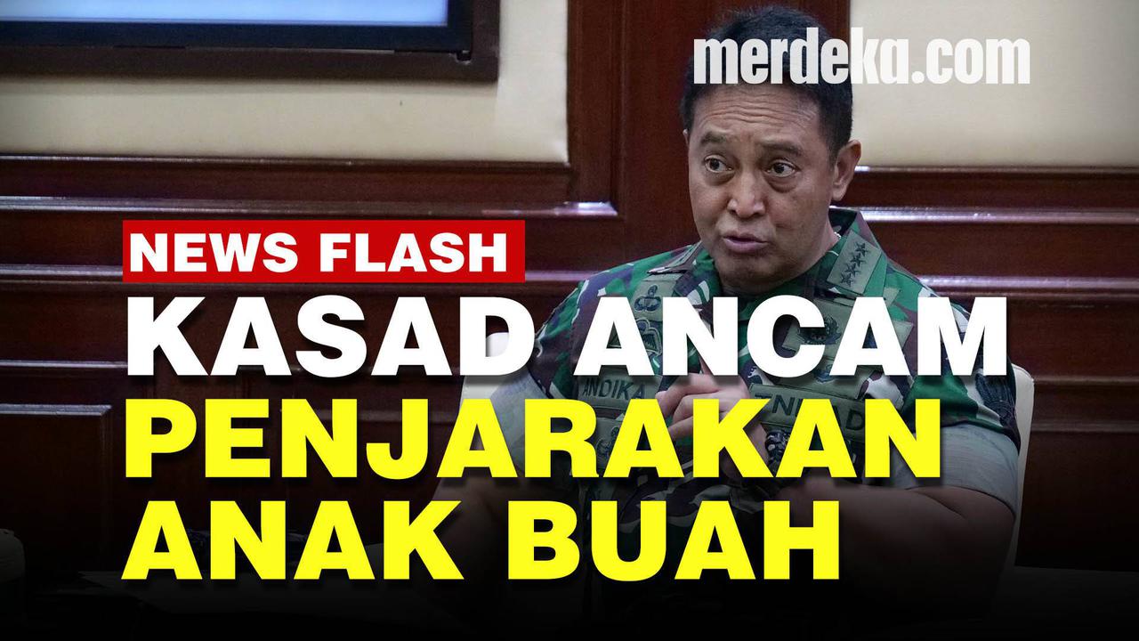 VIDEO: Jenderal TNI Andika Marah Anak Buah Tilap Uang Pendidikan