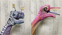 Pria Ini Lukis Tangannya Bak Monster Hasilnya Menakjubkan. (Sumber: Instagram/amazing_jiro)