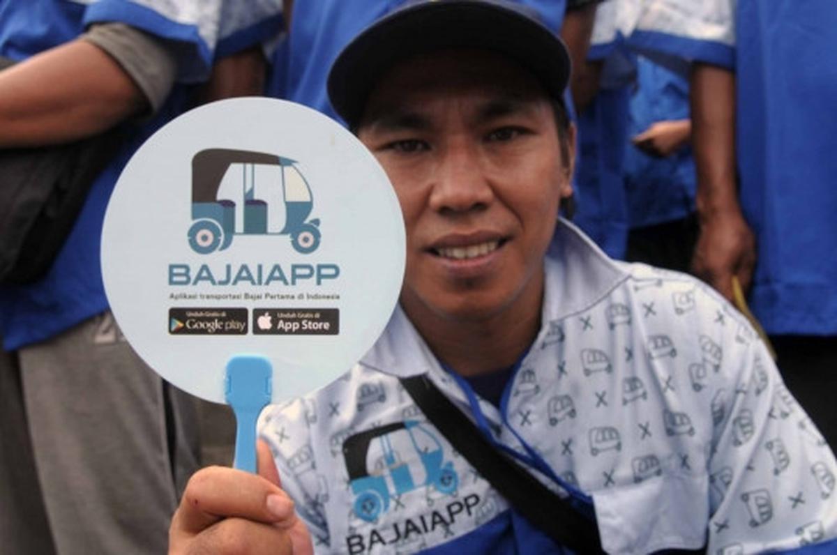 Aplikasi bajaj online meluncur di Monas