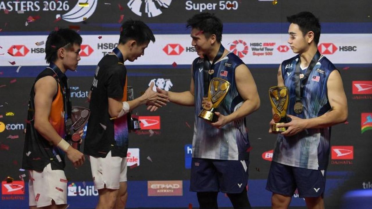 Malaysia Kuasai Indonesia Masters 2026 dengan Tiga Gelar, Alwi Farhan Selamatkan Muka Tuan Rumah