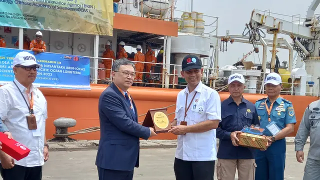 Upacara Pelepasan Kerjasama Riset BRIN-IOCAS: IMPOLSE