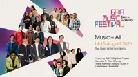 Gaia Music Festival 2026 Hadirkan Line Up Lintas Generasi, Nikmati Promo Tiket Rp100 Ribu dengan BRI Virtual Account di BRImo