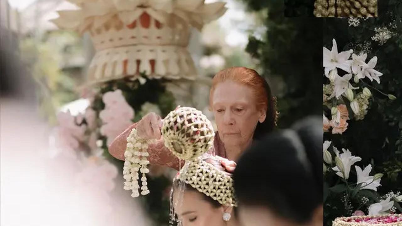 Potret Ayu Ibu Luna Maya Saat Siraman Sang Putri di Usia 79 Tahun, Jadi Perempuan Jawa dengan Wajah Bule