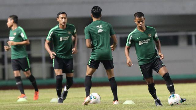 Latihan Timnas Indonesia