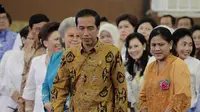 Jokowi Dan Iriana (Liputan6.com/Faizal Fanani)