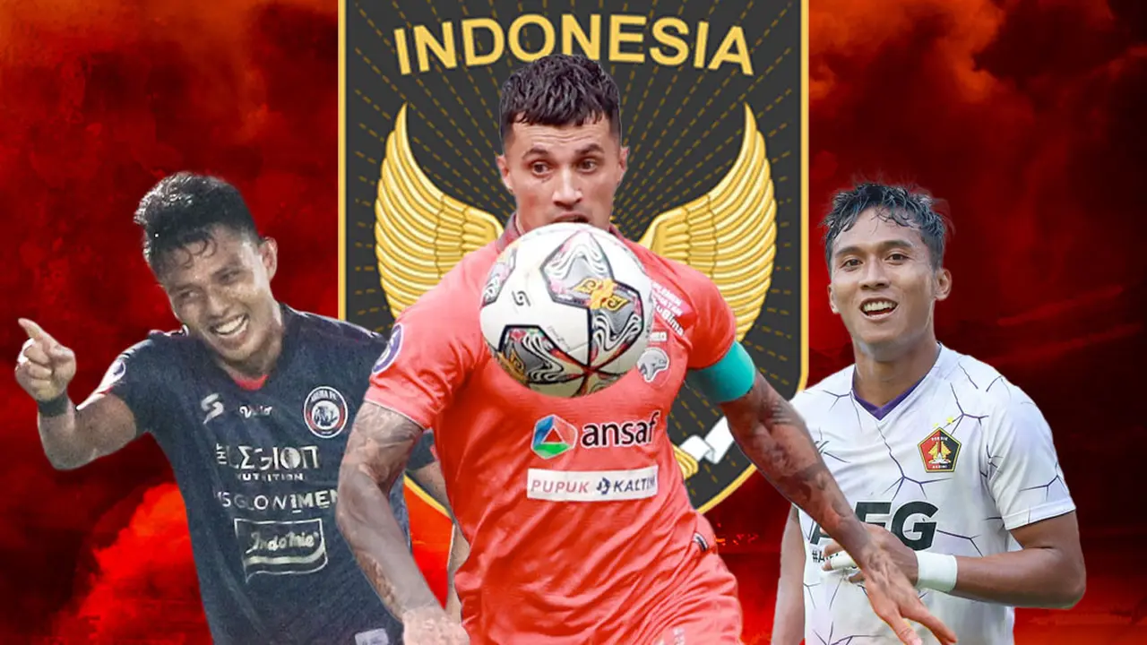 Timnas Indonesia - 3 Striker Kejutan yang Berpeluang Dipanggil STY untuk Piala Asia