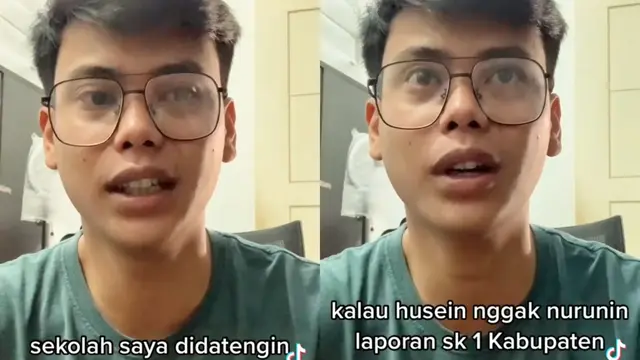 Viral Guru Muda Bernama Husein Ali Rafsanjani Laporkan Dugaan Pungli di Kabupaten Pangandaran. Dia Bahkan Dikepung 12 Orang dan Diancam Pemecatan (Sumber: Instagram @husein_ar).