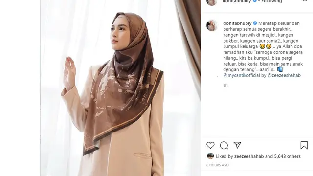 Donita (Foto: Instagram/@donitabhubiy)