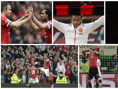 2015, bukan menjadi tahun yang baik bagi Manchester United. Red Devils gagal meraih satu gelar pun, bahkan anak asuh Louis Van Gaal itu harus tersingkir dari fase grup Liga Champions. (Bola.com)