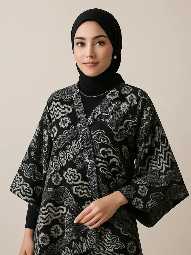 Tunik Batik Model Kimono Kekinian (Foto: ChatGPT)