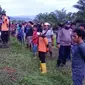 Lokasi seorang warga diterkam buaya saat memetik kangkung di Mamuju Tengah (Liputan.com/Istimewa)