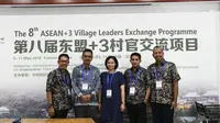Indonesia menjadi negara yang mampu mengirimkan kepala desa untuk berbicara di forum the 8th ASEAN Plus Three Village Leaders Exchange Programme