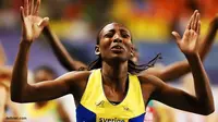 Pelari Swedia Juara Lomba Lari 1500 Meter