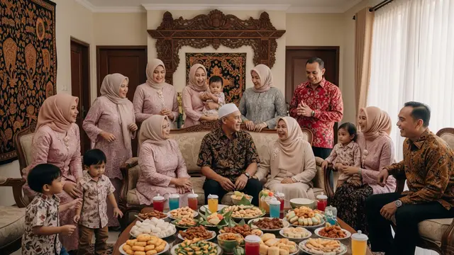 Tips Mengatasi Rasa Canggung Saat Bertemu Saudara Jauh.