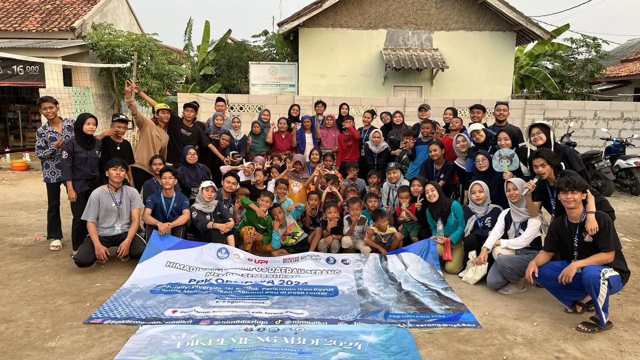 Himpunan Mahasiswa Pendidikan Kelautan dan Perikanan (HIMADIKRI) dari Universitas Pendidikan Indonesia Kampus Serang menjalankan program inovatif berjudul Fish Jelly (Istimewa)