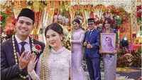 Potret Pernikahan Frans Faisal dan Indah, Pajang Foto Bibi-Vanessa Angel (Sumber: Instagram/fuji_an)