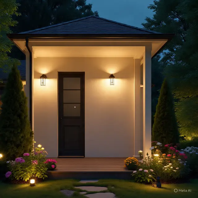 Teras yang Cocok untuk Rumah Kecil (Image by Meta AI)