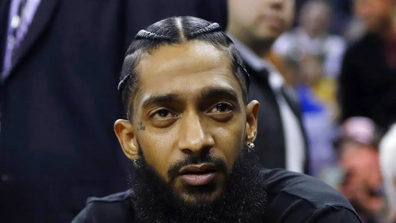 Nipsey Hussle pada 2018. (AP Photo/Marcio Jose Sanchez, File)