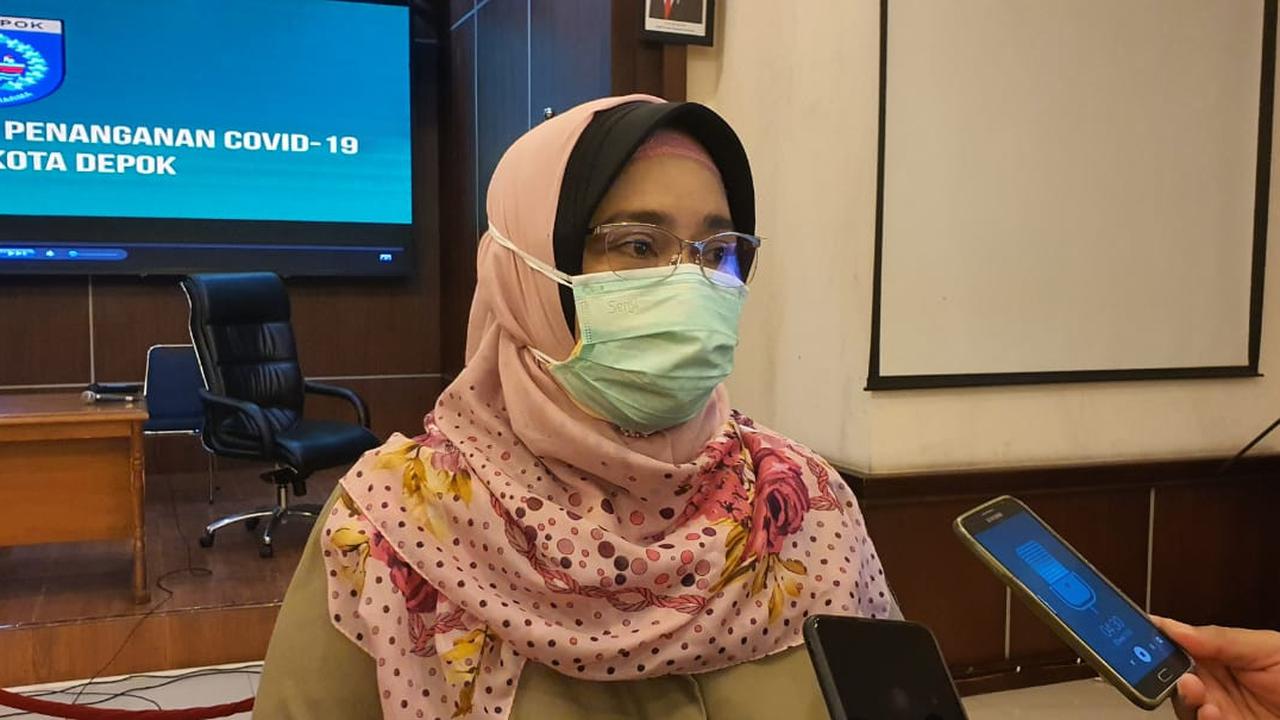 Dirut RSUD Depok, Devi Mayori, saat ditemui di Balai Kota Depok, Selasa (24/11/2020)
