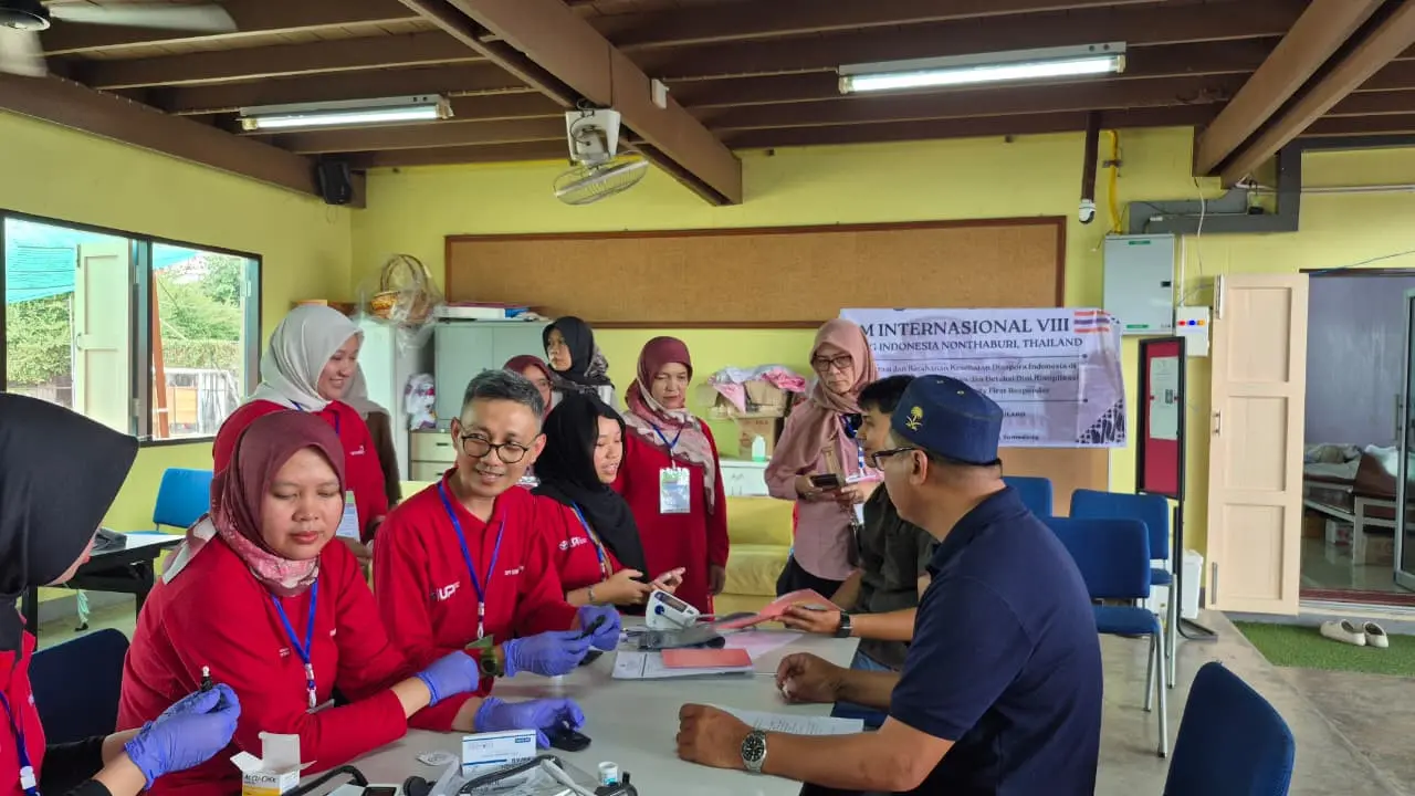Diaspora Indonesia di Nonthaburi Thailand menjalankan giat penguatan literasi dan ketahanan kesehatan dalam pencegahan dan deteksi dini komplikasi diabetes melitus berbasis Community First Responder (Istimewa)