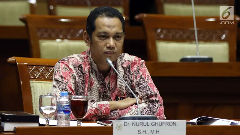 Calon Pimpinan KPK Nurul Ghufron Diuji Komisi III DPR