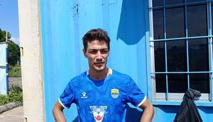 Bek anyar Persib Bandung, Federico Barba. (Muhammad Faqih/Bola.com)