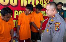 Tiga Juru Parkir Liar Penganiaya Driver Ojek Online di Pekanbaru Jadi Tersangka, Begini Tampang Pelaku