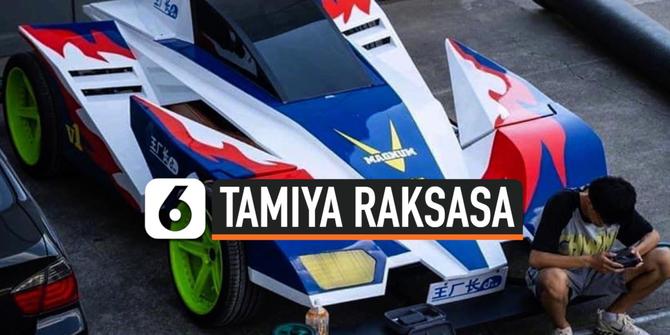 VIDEO: Viral Tamiya Raksasa Mirip Mobil Asli