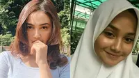 Beda Penampilan 5 Pesinetron Muda saat Sekolah Pakai Hijab Vs Kini (sumber: Instagram.com/syifahadju dan ask.fm/syifahadjuuu)