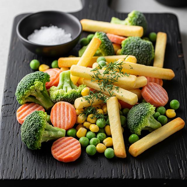 7. Vegetable Mix & Kentang Stik Beku: Pilihan Sehat dan Serbaguna