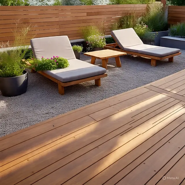 Model Taman Batu Kerikil