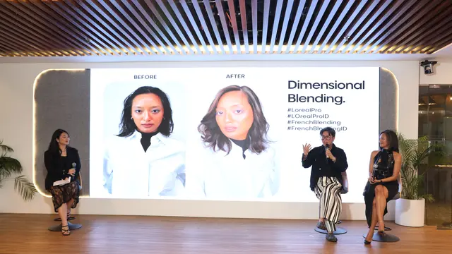 Gray is Beautiful, Asmara Abigail Makin Cinta dengan Ubannya Berkat Teknik Pewarnaan Rambut French Blending