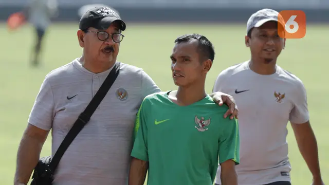 Latihan Timnas Indonesia