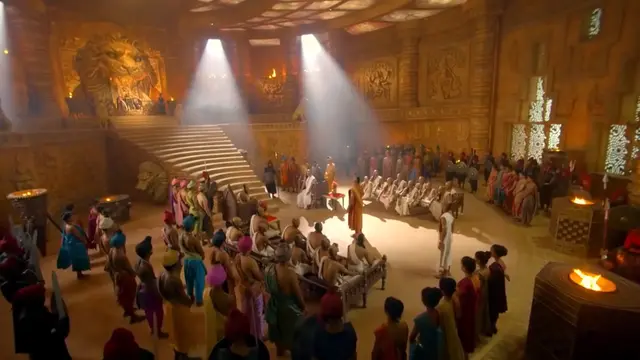 Pertemuan Chanakya dengan Dhana Nanda