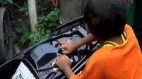 Bocah di Tegal Hobi Menghirup Bensin dan Merokok