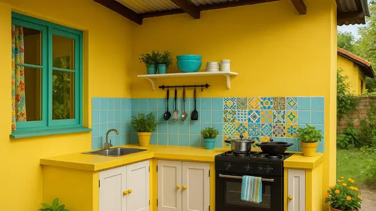 7 Model Dapur Kotor Belakang Rumah Sederhana tapi Cantik, Praktis untuk Masak Sehari-hari