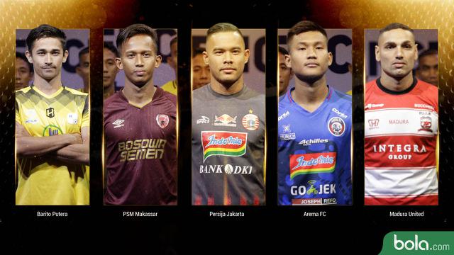Trivia Parade Kostum Klub Liga 1