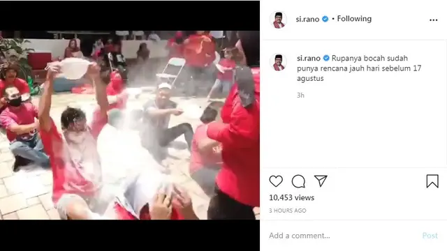 Rano Karno (Foto: Instagram/@si.rano)