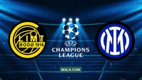 Link Live Streaming Liga Champions: Bodo/Glimt Vs Inter Milan